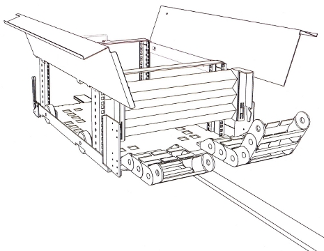3D-Zeichnung Funktionsmöbel